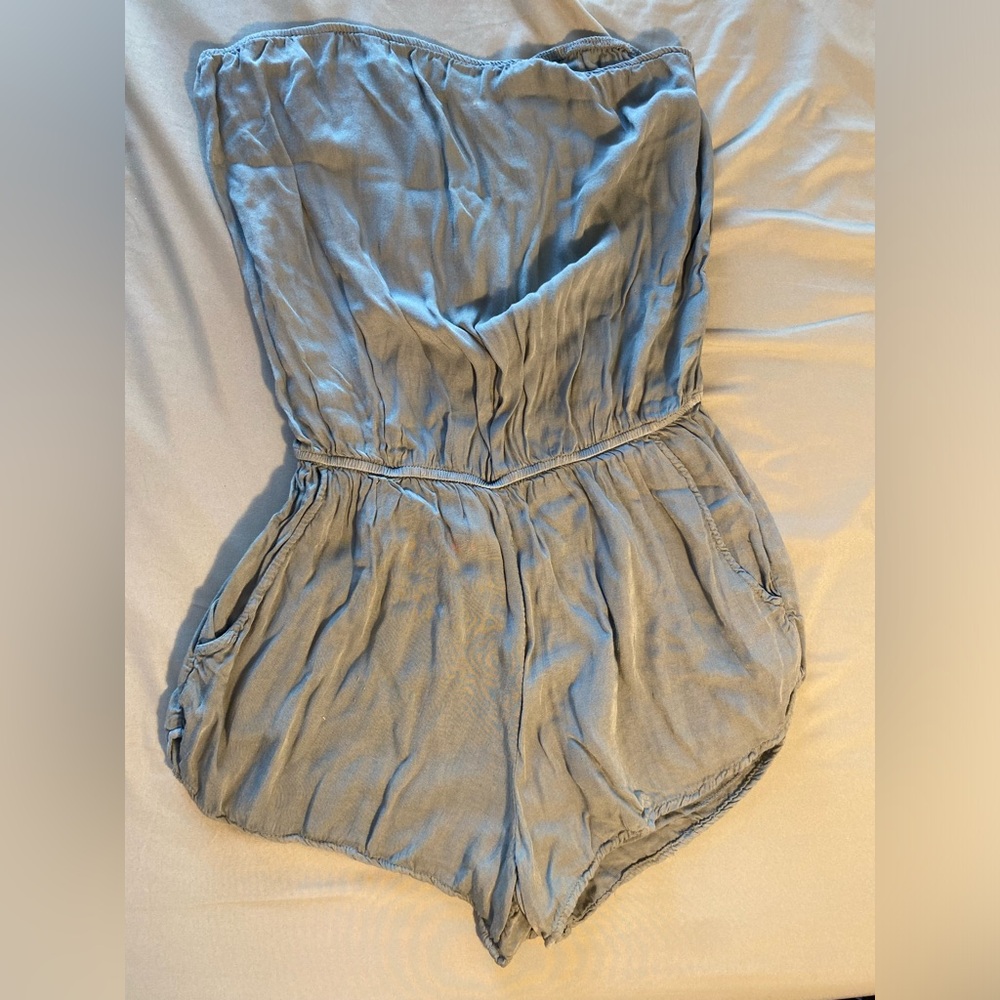 Green woman’s romper